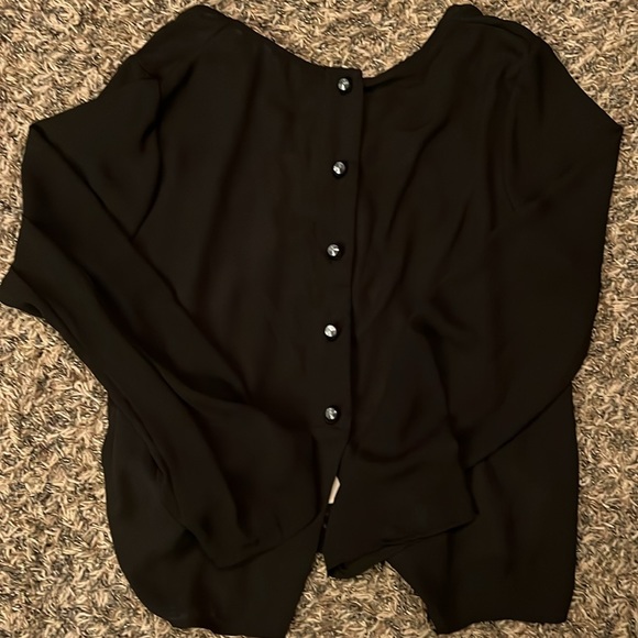 BKE Red Size Large /Loose Fitting, Buttons up back - Picture 3 of 3